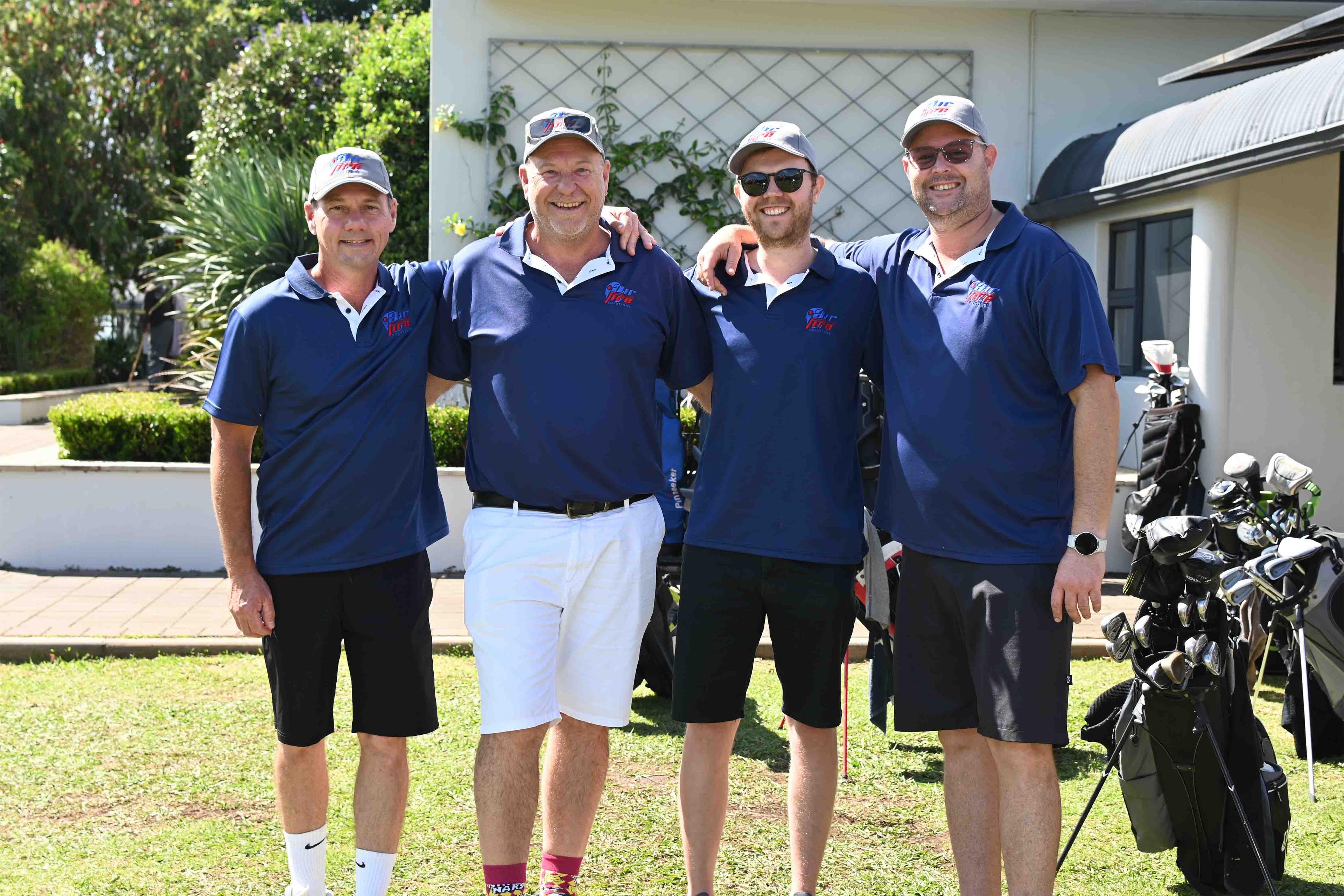 Golfers on the course