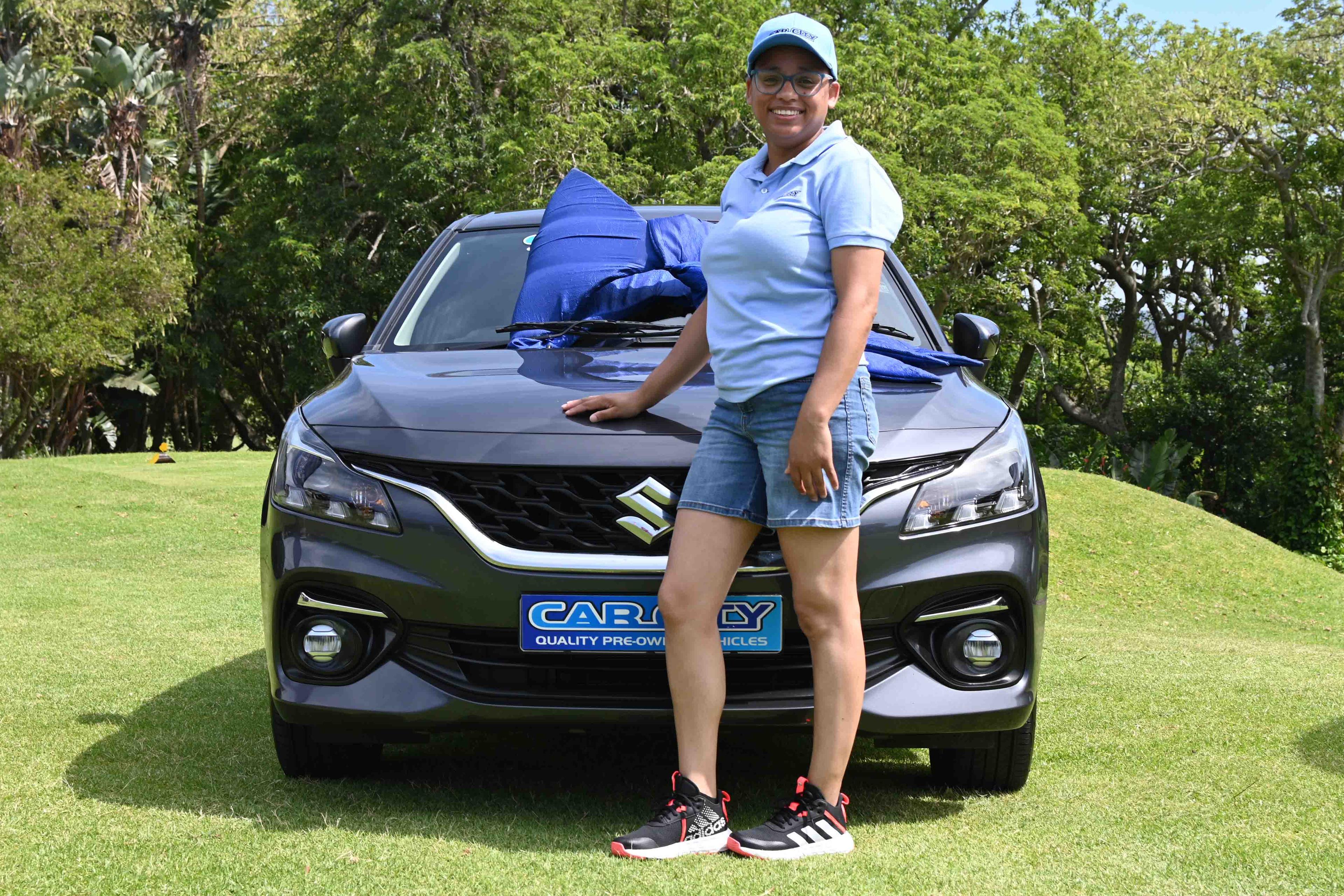 Scenic view of the golf course