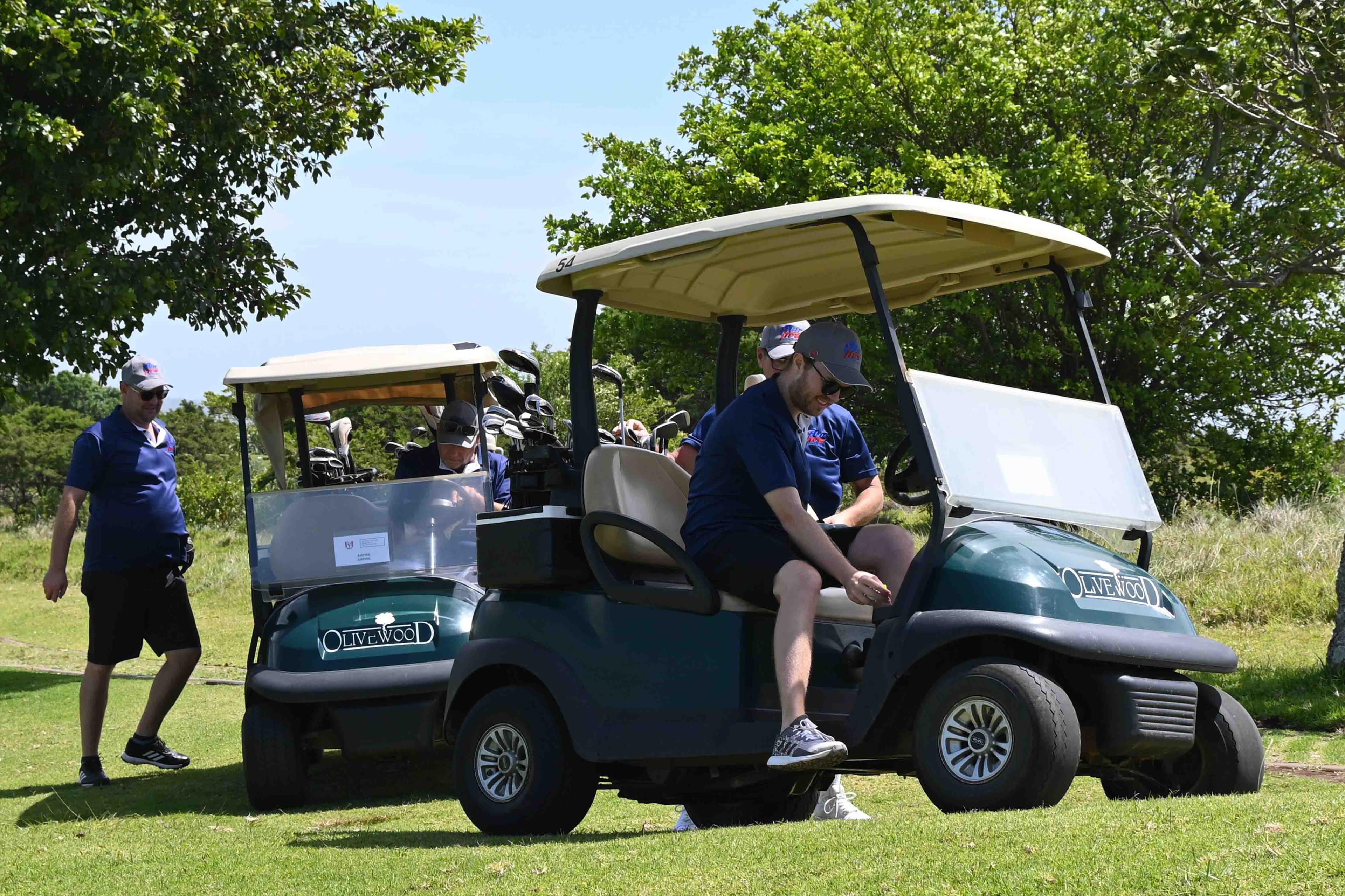 Dinner at the clubhouse