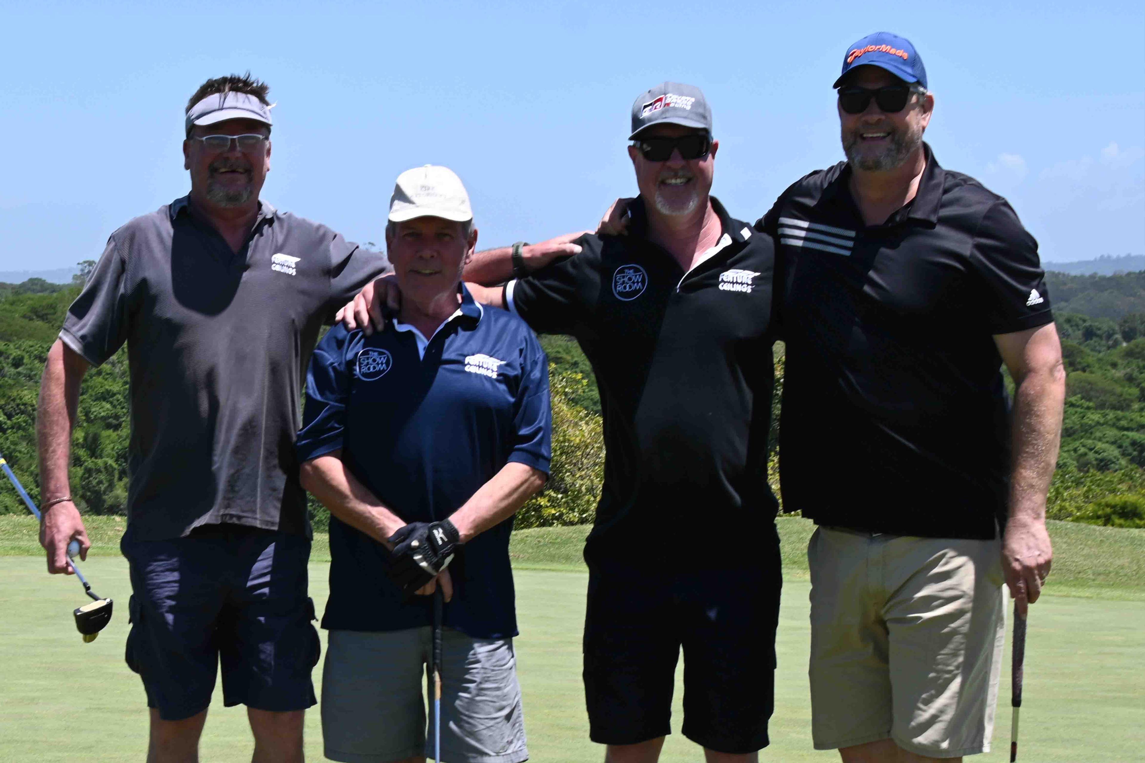 Player looking at the fairway